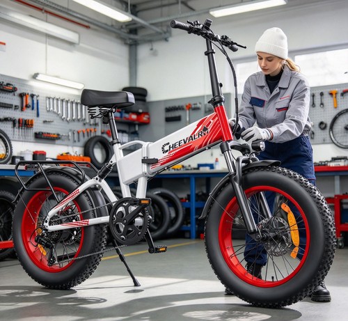 Fat tyre electric bike - tyre,